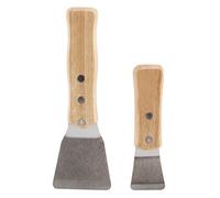XIAOJUN Lot de 2 accessoires pour film extensible pour en acier inoxydable, une spatule industrielle pour soudure harpon