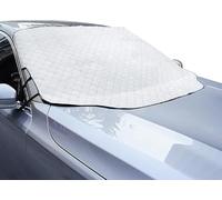 XIAOLINGBAIHUO Housse de Pare-Brise pour Abarth Logo 595 500 695 Fiat 500 131, Protection Contre Le Gel en Hiver, Protection Solaire, 145 X 105 Cm