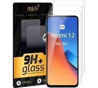 - Xiaomi 12 4g / 5g (6.79 Inch) 9h Tempered Glass Screen Protector (3 Pack), Ultra Strong And Clear, Easy Bubble-Free Installation, Anti-Fingerprint And Anti-Scratch.