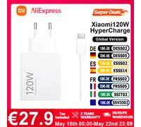 Xiaomi 120W HyperCharge Combo (Type-A) EU redmi note 15 pro 5G xiaomi 17 xiaomi 15T xiaomi 15T pro poco x8 pro POCO F8 Ultra