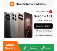 Xiaomi 15T 5G Version Globale Appareil Photo Leica 12 Go/256 Go 12 Go/512 Go Écran AMOLED 6,83 pouces 120 Hz Processeur MTK Dimensity 8400-Ultra Batterie 5500 mAh Rose Gold