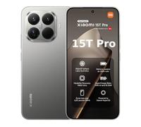 Xiaomi 15T Pro, Smartphone 12 + 1024 Go, écran 6,83" 144 Hz avec Protection oculaire, MediaTek Dimensity 9400+, Téléobjectif Leica x5 Pro 50 MP, 5 500mAh, Gris, Chargeur Non Inclus