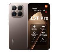 Xiaomi 15T Pro, Smartphone 12 + 512 Go, écran 6,83" 144 Hz avec Protection oculaire, MediaTek Dimensity 9400+, Téléobjectif Leica x5 Pro 50 MP, 5 500mAh, Moka, Chargeur Non Inclus