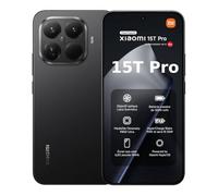 Xiaomi 15T Pro, Smartphone 12 + 512 Go, écran 6,83" 144 Hz avec Protection oculaire, MediaTek Dimensity 9400+, Téléobjectif Leica x5 Pro 50 MP, 5 500mAh, Noir, Chargeur Non Inclus
