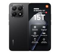 Xiaomi 15T, Smartphone 12 + 256 Go, Écran 6,83" 120 Hz avec Protection oculaire, MediaTek Dimensity 8400-Ultra, Objectif Leica Summilux 50 MP, 5 500mAh, Noir, Chargeur Non Inclus