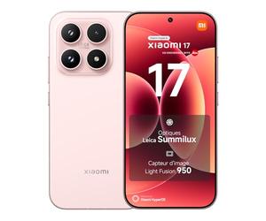 XIAOMI 17, Smartphone 12+512 GB, Optique Leica Summilux, Capteur Light Fusion 950, Batterie 6330mAh (typ), HyperAI, Noir, Garantie 2 Years, Chargeur Non fourni
