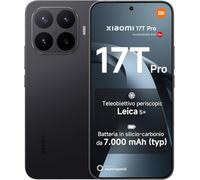 XIAOMI 17T PRO Ai 5G (compatible avec Tmobile Mint Tello & Global) (1024 Go + 12 Go) NFC Global ROM débloqué 50 MP Triple Pro Leica Cam eSIM 6,8 pouces 144 MHz Modèle 2506BPN68G Liberado (Noir)