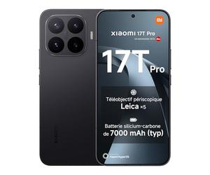 XIAOMI 17T Pro Smartphone 12+512 Go Téléobjectif Leica x5 - Noir