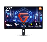 XIAOMI 27 Pouces Gaming Moniteur, 2K QHD, 200Hz,1ms GTG,HDR 400,P27QDB-RGGL | FreeSync Premium, IPS, 100% sRGB, 95% DCI-P3, ΔE < 2, Certification matérielle TÜV faible lumière bleue (HDMI 2.0/DP 1.4)
