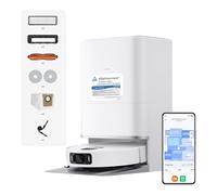 XIAOMI 5 Pro Aspirateur Robot, 20000 Pa, IA Évitement d’Obstacles | Triple caméra IA, Détection de la saleté, Double système anti-enchevêtrement, Lavage à 80°C et séchage à l’air chaud