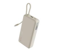 Xiaomi Batterie externe 20 000 mAh 67W – Charge bidirectionnelle, 3 ports & câble USB-C – Beige
