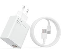 Xiaomi 67w Fast Charger With 2m Usb C Cable, Xiaomi Fast Charger Adapter Turbo Charger For Xiaomi 13t 13 12s Ultra 12 Lite 12x 11t Redmi Note 13 12 11pro 11s 10 Mi 11 Ultra 11i 10t Etc