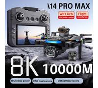 Xiaomi A14 Pro Max Drone aérien 8K HD double caméra 5G WIFI GPS moteur sans brosse flux optique évitement d'obstacles RC Drone 10000M 8K Dual 1B
