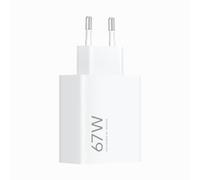 Xiaomi Adaptateur HyperCharge USB-A 67W Rapide | Chargeur USB-A 67W pour iPhone/Samsung, QC 3.0, sûr pour les voyages avec boîtier ignifugé.