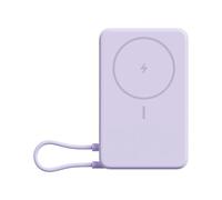 XIAOMI Magnetic Power Bank 10000 with Built-in Stand - Batterie Externe - Support réglable - Câble de charge USB-C intégré - Violet