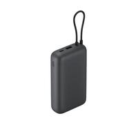 XIAOMI - Batterie externe - Xiaomi Power Bank 20000mAh Gris foncé - Câble USB-C intégré - Charge rapide 22,5W - Grande capacité