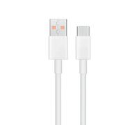 - Câble USB - USB (M) pour 24 pin USB-C (M) - 6 A - 1 m - blanc