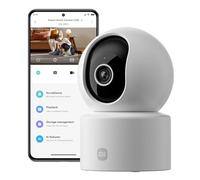Xiaomi Caméra de sécurité Smart C302 2K 360° IA Audio bidirectionnel babyphone Alexa/Google