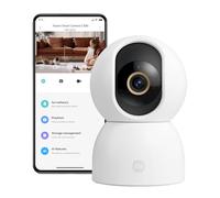 XIAOMI C500 Caméra de Surveillance Intérieure 3.5K UHD WiFi 2.4/5GHz, Suivi IA, Volet Optique, Vision 360°, Vision Nocturne Couleur, Audio Bidirectionnel, Compatible Alexa et Google