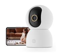 XIAOMI C500 Camera Interieur, 3,5K 6MP 360° Caméras de Surveillance, Alexa