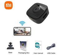 Xiaomi-Caméra vidéo de sécurité portable sans fil WiFi,vision nocturne,poignées de mouvement,caméscope,mini moniteur,maison intelligente,1080P -Camera