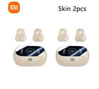 Xiaomi-Casque Bluetooth sans fil à conduction Sophia,écouteurs de sport à suppression de bruit,son stéréo HiFi,ensembles de sauna de jeu - Type Skin-2PCS