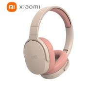 Xiaomi Casque Sans Fil Bluetooth 5.3 P2961, Écouteurs Originaux Pour Samsung/Iphone, Stéréo HiFi, Casque de Jeu avec Micro ¿ Rose Orange