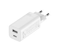 Xiaomi Chargeur Secteur avec GaN (Type-A + Type-C) Blanc 65W - Version française