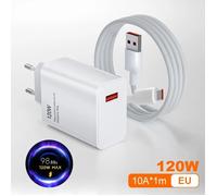 Xiaomi-Chargeur turbo 120W, charge rapide, adaptateur secteur UE, Note 11 12 Pro Plus 5G Mi 14 13 13T, câble, EU Charger And Cab