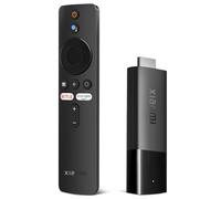 Xiaomi Clé TV 4K, Mi Streaming Android TV Stick, Appareil de Streaming Android T V 11, Chromecast intégré, télécommande Bluetooth Infrarouge, Assistant Vocal Google, Compatible avec Dolby Atmos et