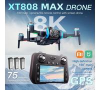 Xiaomi Drone Pro 8k Wifi Gps 2 Cameras Hd Grand Angle, Modele: 3 Batteries