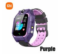 Xiaomi Enfants Montre Intelligente 4G Sos Gps Localisation Carte Sim Appel Montre Intelligente Caméra Montre Étanche Cadeau Pour Ios Android Enfants Cadeau.Purple.