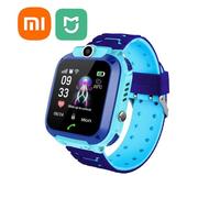 Xiaomi Enfants Montre Intelligente Sos Gps Localisation Tracke Carte Sim Appel Enfant Montre Intelligente Caméra Étanche Montre Cadeau Pour Ios Android - Type Blue