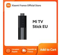 Xiaomi France | Mi TV Stick, lecteur multimédia portable, alimenté par Android TV, Google Assistant et Smart Cast, son Dolby et DTS