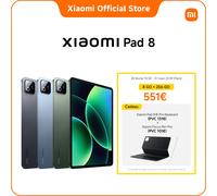 Xiaomi France | Xiaomi Pad 8,Processeur Snapdragon® 8s Gen 4,Une expérience bureautique sans compromis,Compatible avec le tout nouveau Xiaomi Focus Pen Pro Bleu