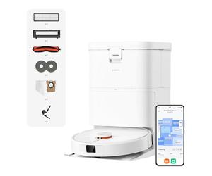 XIAOMI H50 Aspirateur Robot Laveur, Serpillière Relevable, 10000 Pa