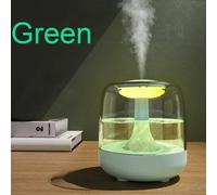 Xiaomi-Humidificateur D'eau Transparente Usb Avec Veilleuse,Méduse Ultrasonique Mignonne,Ajout De Fruits Précieux,Sept Documents,Maison,Ata Jia - Type Vert Clair