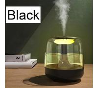 Xiaomi-Humidificateur D'eau Transparente Usb Avec Veilleuse,Méduse Ultrasonique Mignonne,Ajout De Fruits Précieux,Sept Documents,Maison,Ata Jia - Type Black