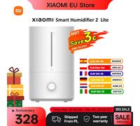 XIAOMI Humidifier 2 Lite Humidificateur avec Humidification 300 ml/h, Réservoir d'eau avec 99,9% Efficacité antibactérienne, Capacité 4 L Xiaomi Humidifier 2 Lite EU