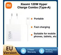 Xiaomi HyperCharge Combo 120 W (Type A) Brand Xiaomi SpecificationsProduct material PCInput parameters 100-240V~,50/60Hz,3AOutput5.0V⎓3.0V 15.0W/9.0V⎓3.0A 27.0W/11.0V⎓6.0A 66.0W Max /20.0V⎓6.0A 120.0W