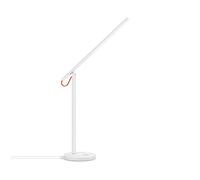Xiaomi Lampe de bureau LED Smart, Mi LED Desk Lamp, 6 W, 4 modes de lumière, température de couleur réglable, contrôlable à distance, blanc [version italienne]