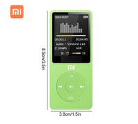 XIAOMI-Lecteur MP3,Radio FM,Bluetooth,Affichage Numérique,MultiXXL,Lecteur MP4,Baladeur Audio de Poche,Lecture de Musique - Type green