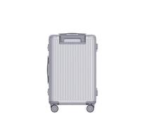 Xiaomi Luggage Classic Pro & Aluminium - 20-28 Pouces, Fermetures éclair Robustes, serrures TSA, Rapport d'ouverture 4:6, Technologie de Protection des Coins pour Un Voyage sans Stress, argenté, 24,