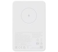 Xiaomi Magnetic Power Bank 5000 mAh GL, Charge magnétique Rapide de 7,5 W Maximum, Attraction magnétique 10N, 1 Port de Sortie, construit en sécurité, sûr pour Transporter dans l'avion