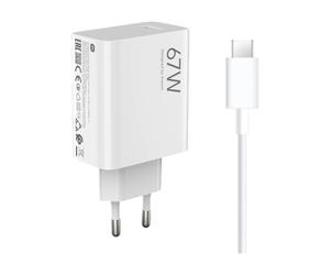 Xiaomi MDY-12 Chargeur 67W in ble de charge USB-C