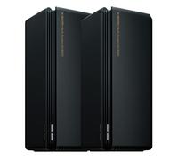 Xiaomi AX3000（2-Pack） Bi-bande (2,4 GHz / 5 GHz) Wi-Fi 6E (802.11ax) Noir 3 Interne