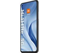 Xiaomi Mi 11 Lite Dual SIM 5G 8+128GB Truffle Black DE, MZB09AOEU, Schwarz, 8 GB + 128 GB
