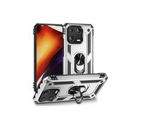 Xiaomi Mi 13 Case Vega Ring Stand Tank Cover Silver