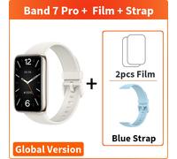 Xiaomi Mi Band 5 Bracelet Amoled Intelligent De Sport Mibande 5 Avec Bluetooth",Bande Smart De Fitness ¿¿Tanche,Avec ¿¿Cran,"Disponible En 4 Couleurs - Type Ivory N Blue Strap