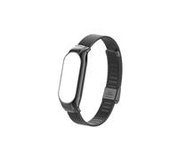 Xiaomi Mi Band 7 Strap with Clip, Mesh Metal, Adjustable, KRD06 Black Gold